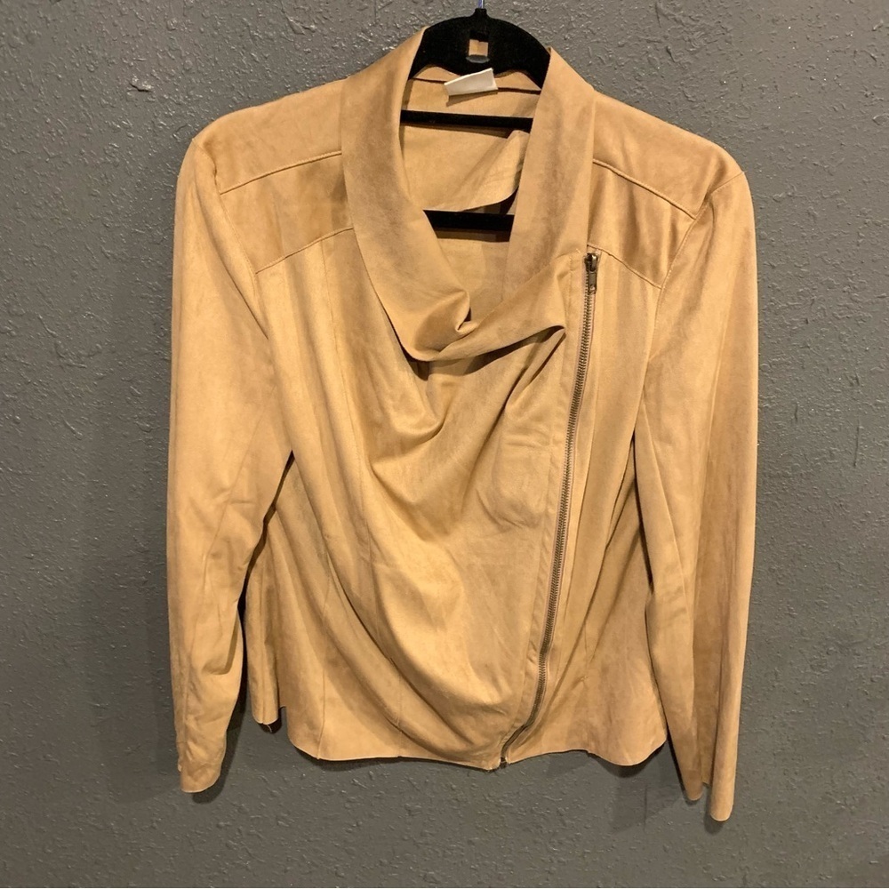 Women’s Mote Faux Suede Jacket - Picture 4 of 6